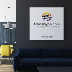 Kişiye Özel Kanvas Tablo 50X50Cm