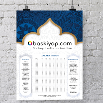 Kişiye Özel İmsakiye 2025