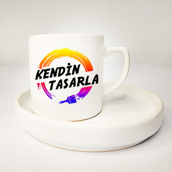 Kendin Tasarla İkramlı Türk Kahvesi Fincanı