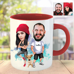 Karikatürlü Kupa Model 26