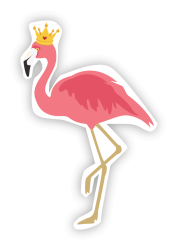 Flamingo Sticker