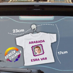 Mini Tişört Araba Süsü