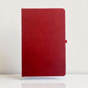 Kişiye Özel Tarihsiz Kırmızı Ajanda / Defter 13X21Cm