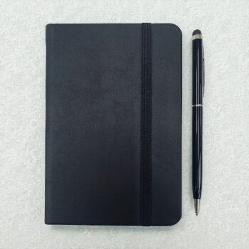 Kişiye Özel Cep Boy Defter/Ajanda 14X10 Cm Siyah