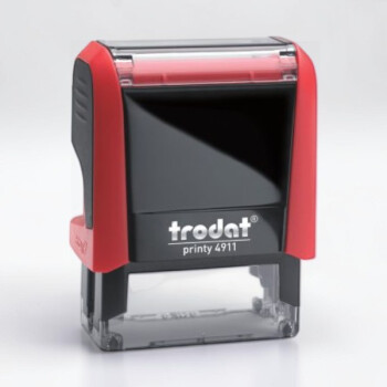 Trodat 4911 Küçük Boy Kaşe - Kırmızı