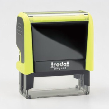 Trodat 4913 Büyük Boy Kaşe - Neon Sarı