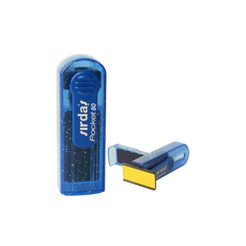 Sırdaş Pocket 80 Şeffaf Mavi Simli Gövde Cep Kaşesi