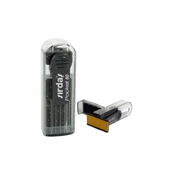 Sırdaş Pocket 80 Şeffaf Siyah Simli Gövde Cep Kaşesi