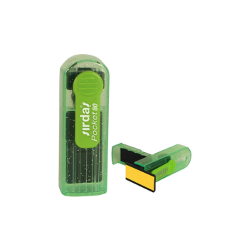 Sırdaş Pocket 80 Şeffaf Yeşil Simli Gövde Cep Kaşesi