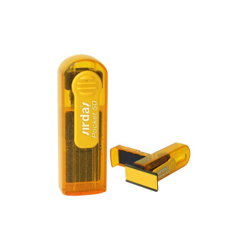 Sırdaş Pocket 50 Şeffaf Turuncu Simli Gövde Cep Kaşesi