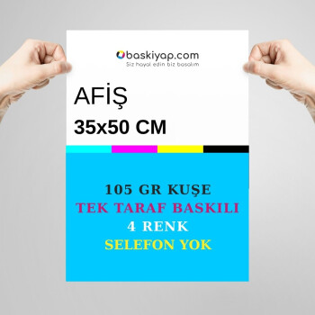 Afiş/Poster Baskı 35X50 Cm
