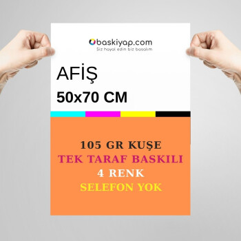 Afiş/Poster Baskı 50X70 Cm