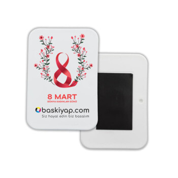 Buzdolabı Magnet Dikdörtgen Uv Baskı