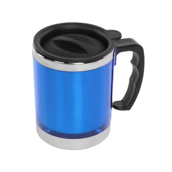 Kulplu Paslanmaz Çelik Termos Kupa 330 Ml – Lacivert