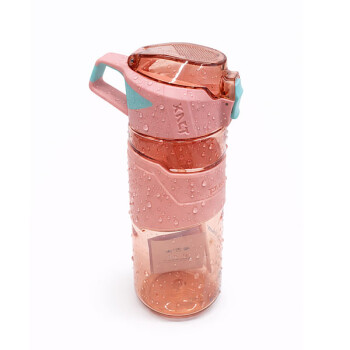 Kişiye Özel Baskılı 650 Ml Su Şişesi Pembe