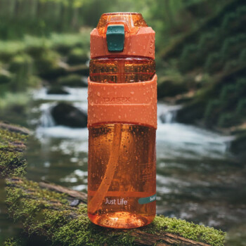 Kişiye Özel Baskılı 650 Ml Su Şişesi Turuncu