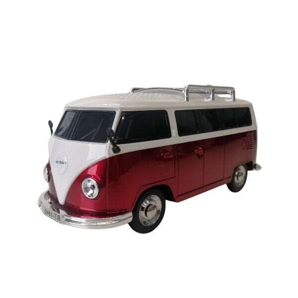 Everton Rt-1945 Kırmızı Arabalı Bluetooth Fm/Usb/Tf/Aux Şarjlı Nostaljik Radyo görsel