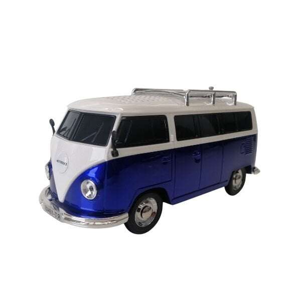 Everton Rt-1945 Mavi Arabalı Bluetooth Fm/Usb/Tf/Aux Şarjlı Nostaljik Radyo görsel