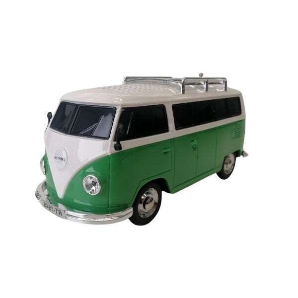 Everton Rt-1945 Yeşil Arabalı Bluetooth Fm/Usb/Tf/Aux Şarjlı Nostaljik Radyo görsel