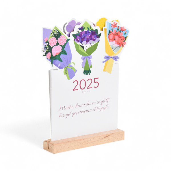 Kişiye Özel Masa Takvimi Özel Kesim