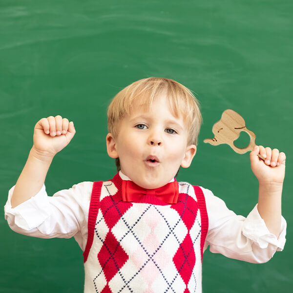 Kişiye Özel Ahşap Fil Diş Kaşıyıcı