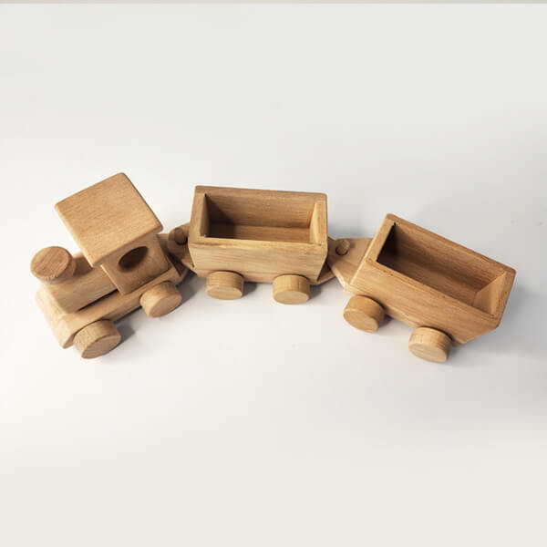 Kişiye Özel Ahşap Oyuncak Tren Seti