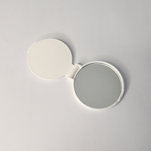 Kişiye Özel Yuvarlak Beyaz Makyaj Aynası görsel