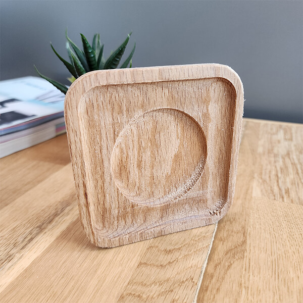 Kendin Tasarla Ahşap Altlıklı Türk Kahvesi Fincanı - Görsel 4