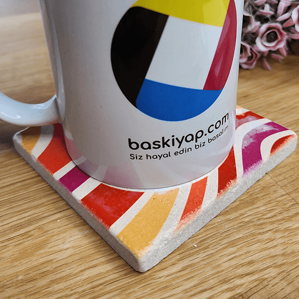 Doğal Taş Bardak Altlığı