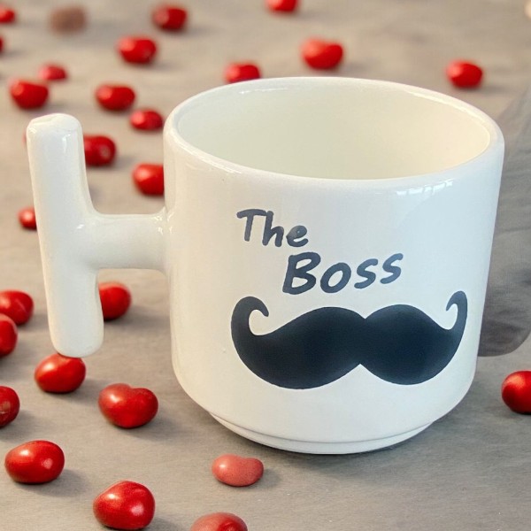 The Boss Tasarımlı Kupa T Kulp