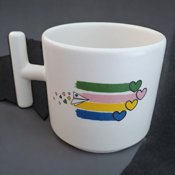 Uçurtma Baskılı Fincan T Kulp görsel