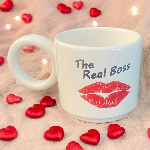 The Reel Boss Tasarımlı Kupa Yuvarlak Kulp