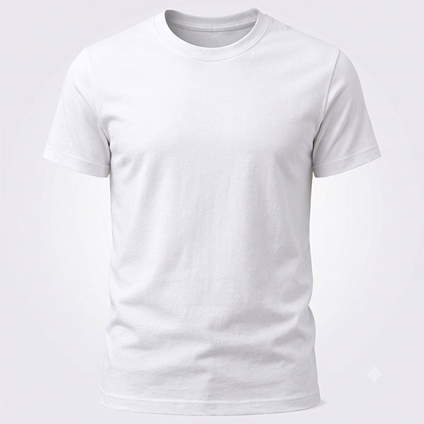 Unisex Beyaz Kişiye Özel Tişört görsel