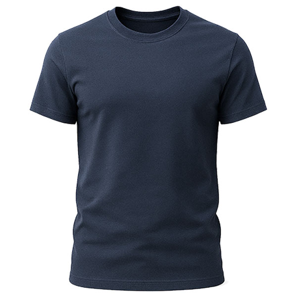 Unisex Lacivert Kişiye Özel Tişört görsel