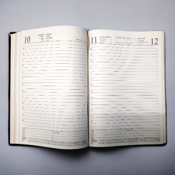 İsim Ve Logo Baskılı Lazer Kazıma 2024 Ajanda