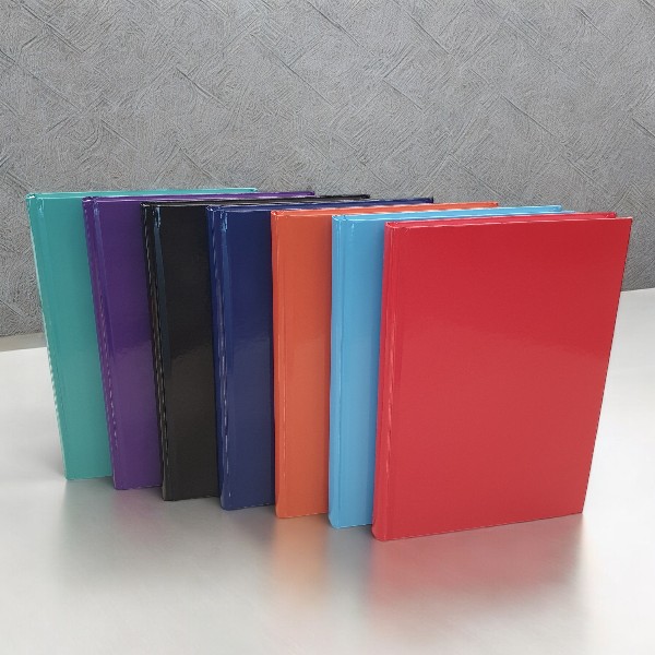 Kişiye Özel 160 Yaprak Sert Kapak 17X24 Cm Çizgili Tarihsiz Defter görsel