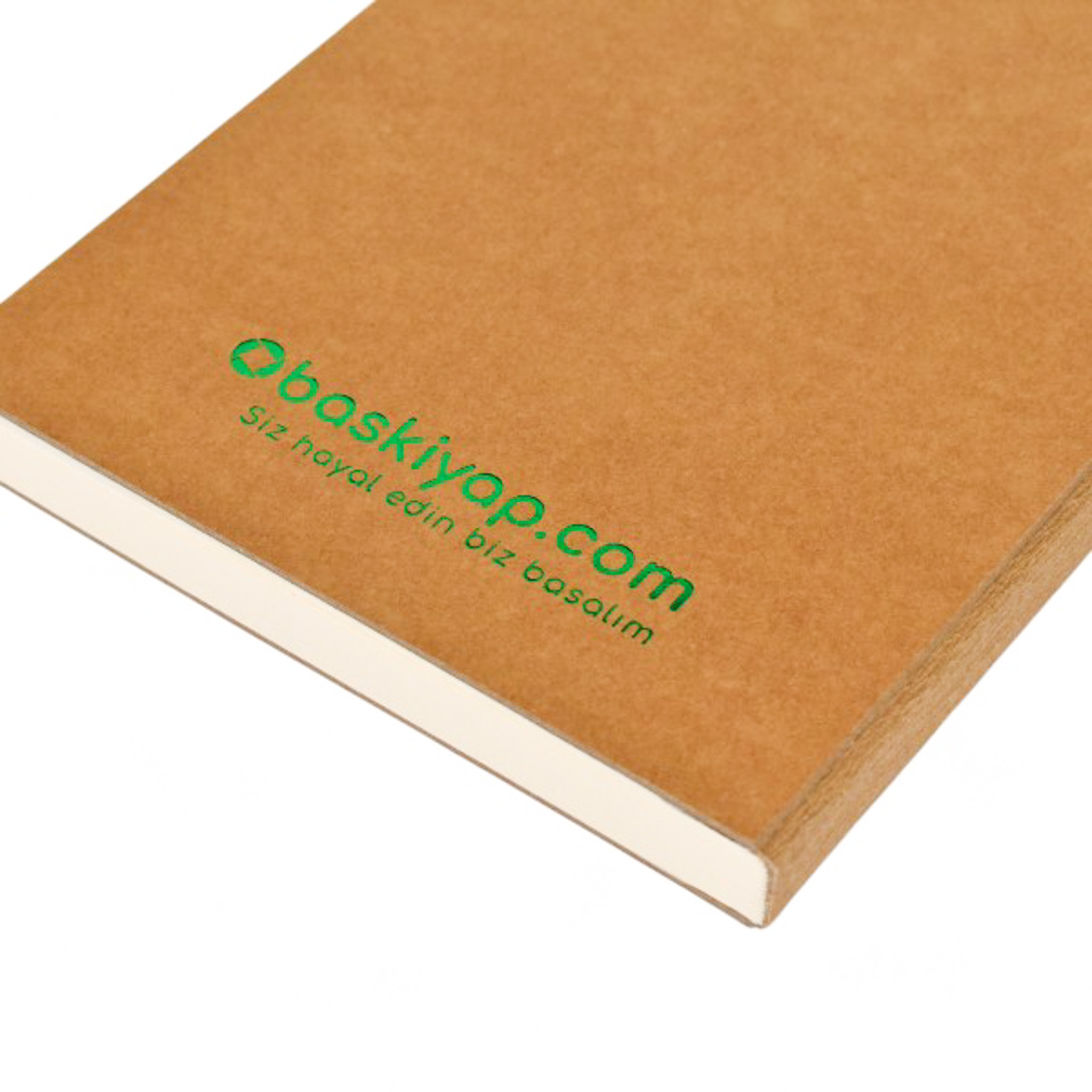 Kişiye Özel Kraft Kapak Defter Ajanda 17X24 96 Yp