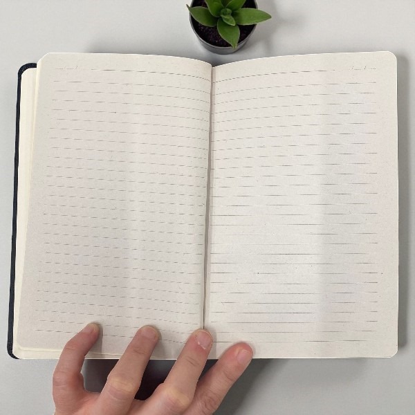 Topkapı Tarihsiz Siyah Ajanda / Defter Kişiye Özel 13X21Cm - Görsel 2