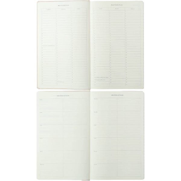 Victoria's Journals Classic 2026 Günlük Ajanda 13X21 Cm Sert Kapak- Siyah görsel