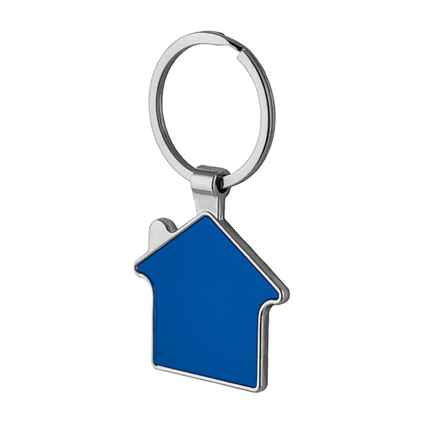 Ev Şeklinde Anahtarlık - Lacivert görsel