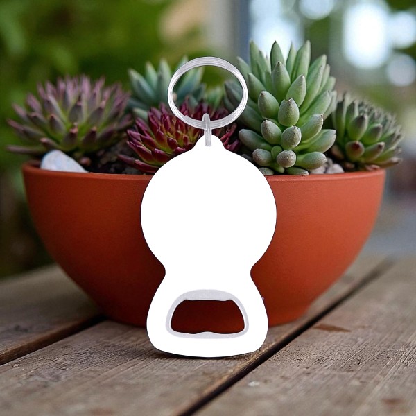 Damla Şekilli Metal Açacak Anahtarlık