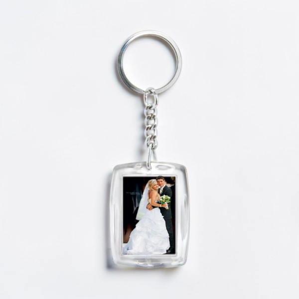 Kişiye Özel Fotoğraflı Anahtarlık 120X26 Mm görsel