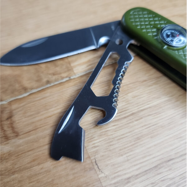 Kişiye Özel Pusulalı Çok Amaçlı Çakı