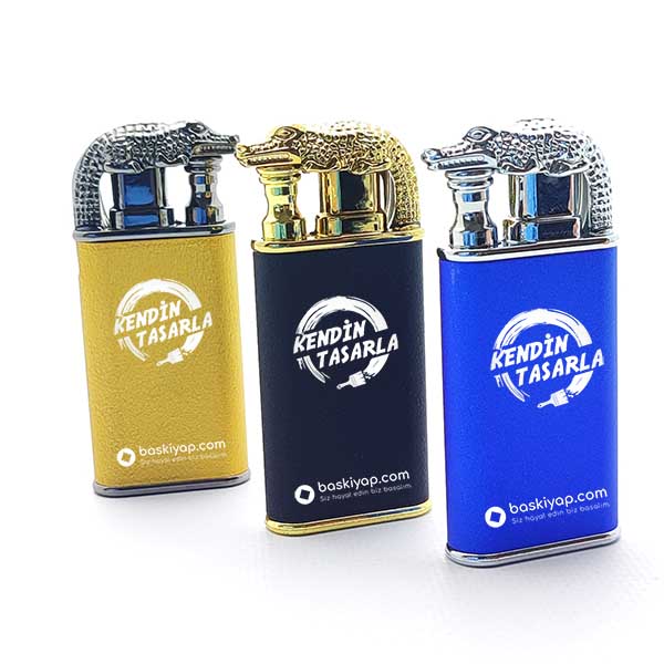 Kişiye Özel Timsah Başlı Çakmak görsel