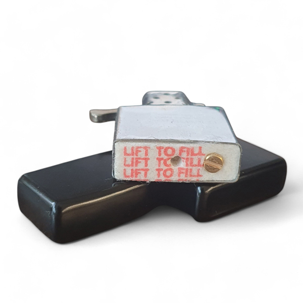 Kişiye Özel Benzinli Siyah Metal Çakmak - Benzinli görsel