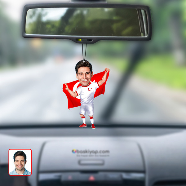 Türkiye Karikatür Dikiz Ayna Süsü - Görsel 1