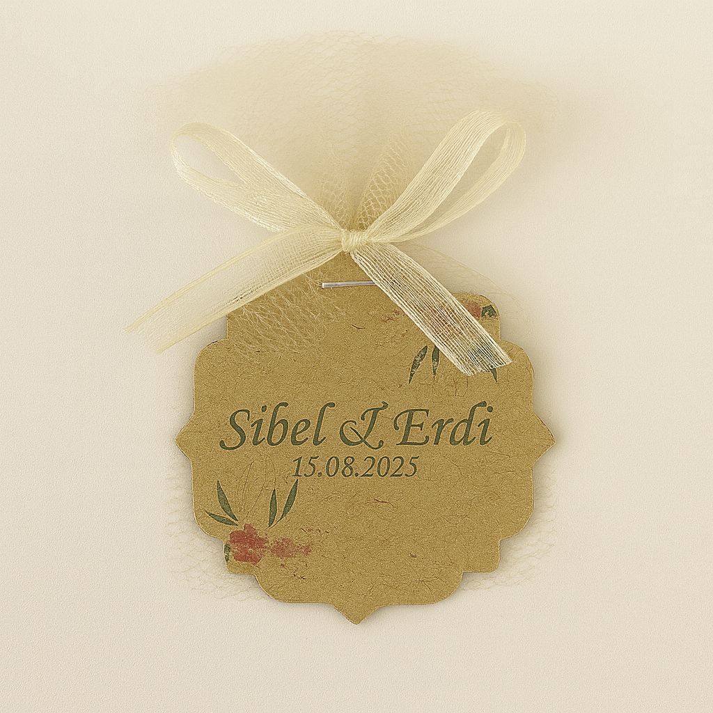 Kraft Hediyelik / Marka Etiketi Özel Kesim