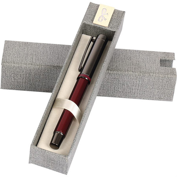 İsme Özel Kutulu Kırmızı Roller Kalem görsel