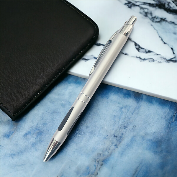 Kişiye Özel Silikonlu Metal Lazer Kazıma Tükenmez Kalem