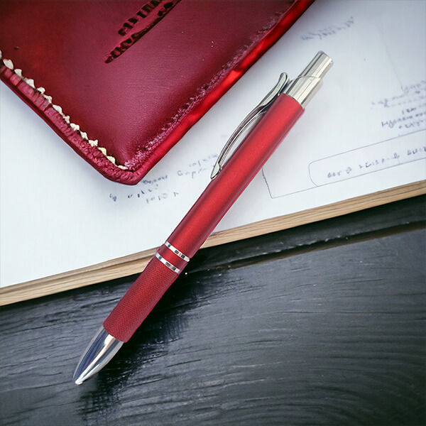 Kişiye Özel Desenli Lazer Kazıma Tükenmez Kalem görsel